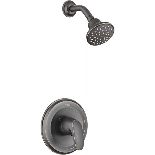  Visit the American Standard Store American Standard T075507.278 Colony Pro Water Saving PB Shower Only Trim Kit, Legacy Bronze