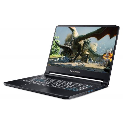 에이서 Acer Predator Triton 500 Thin & Light Gaming Laptop, Intel Core i7-8750H, GeForce RTX 2060 Max-P, 15.6 Full HD 144Hz 3ms IPS Display, 16GB DDR4, 512GB PCIe NVMe SSD, RGB Keyboard,