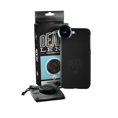  Death Lens iPhone 8 Plus Fisheye 200 Degree Professional Photo HD - Perfect for Skateboarding, Snowboarding, Skiing, and Traveling