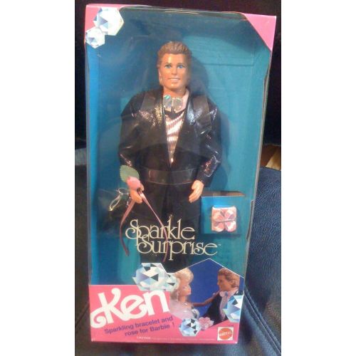 바비 Barbie Ken Sparkle Surprise - Wearing Tux with Rose 1991