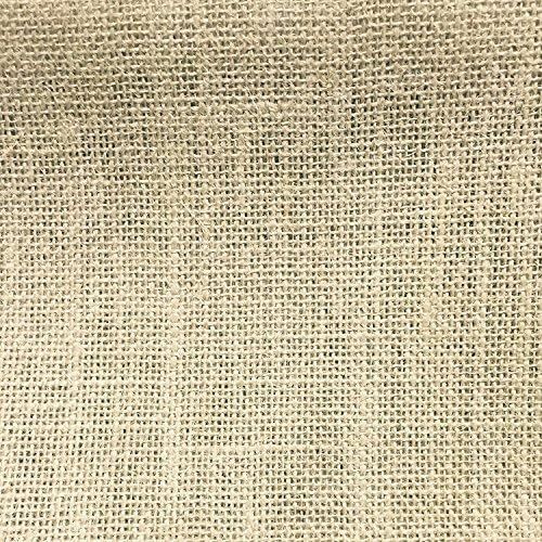  Ultimate Textile Burlap 84 x 84-Inch Square Jute Tablecloth Natural
