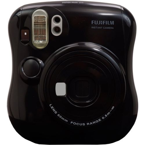 후지필름 Fujifilm Instax MINI 25 Instant Film Camera, Black
