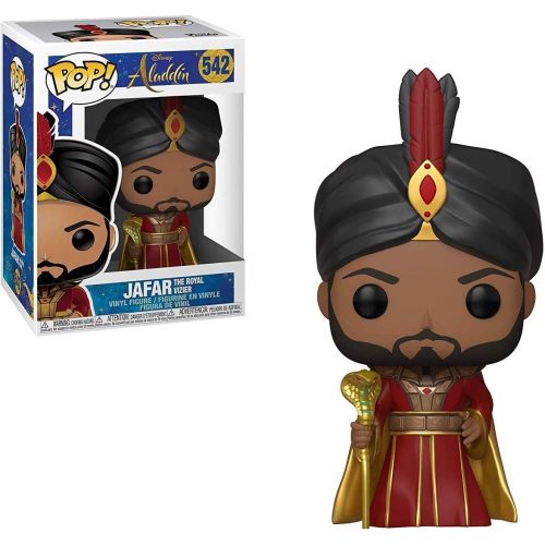 디즈니 Disney: Aladdin Live Action - Jafar The Royal Vizier Funko Pop! Vinyl Figure (Includes Compatible Pop Box Protector Case)