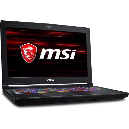  MSI GT63 TITAN-052 15.6 120Hz 3ms G-Sync Extreme Gaming Laptop GTX 1080 8G i7-8750H (6 Cores) 16GB 256GB SSD + 1TB, Per Key RGB KB, Windows 10 64 bit