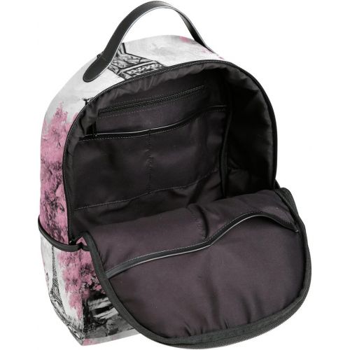  ALAZA Use4 Hipster Cat Union Jack Polyester Backpack School Travel Bag (Color19)