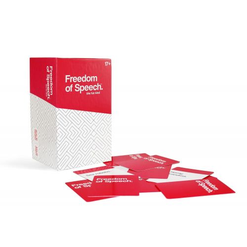  Freedom of Speech Freedom Of Speech Adult Board Game: The Team Drinking Card Party Game, NSFW