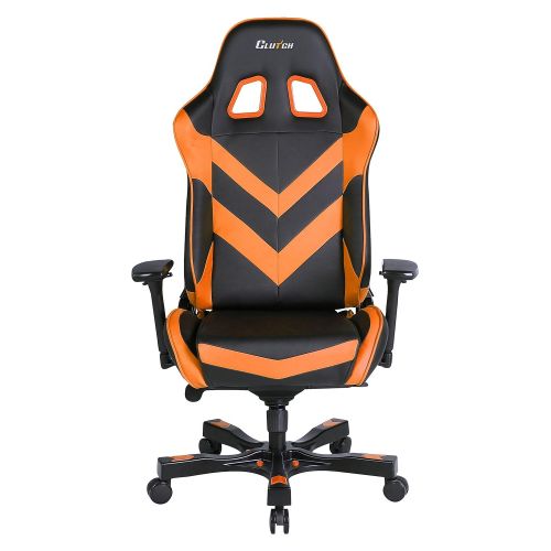  Clutch Chairz Throttle Series Charlie Premium Gaming Chair (Orange)