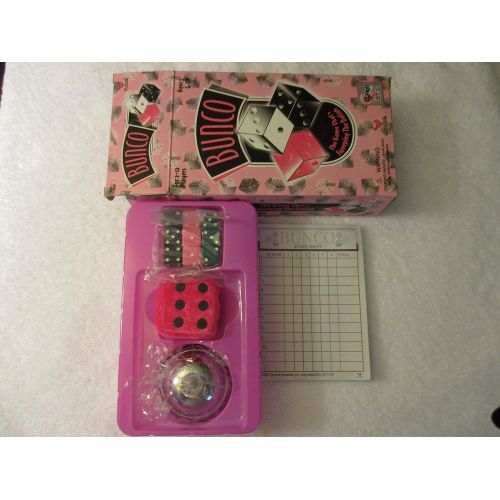  [아마존베스트]CARDINAL INDUSTRIES, Bunco Social Dice Game Complete Set,pink & black