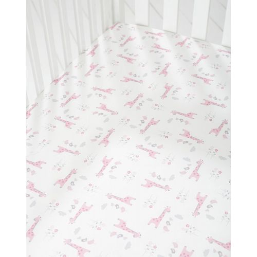  Cuddletime Sky High 6 Piece Bedding Collection, Pink