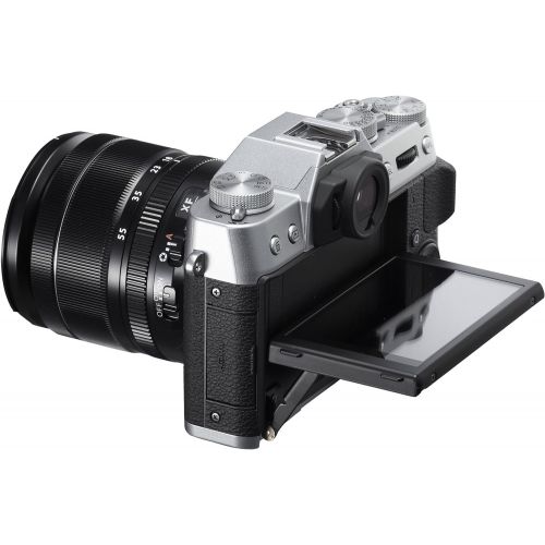 후지필름 Fujifilm X-T10 Silver Mirrorless Digital Camera Kit with XF18-55mm F2.8-4.0 R LM OIS Lens
