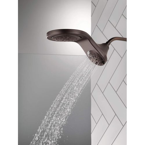  DELTA FAUCET Delta Faucet 58581-RB-PK HydroRain H2OKinetic 2-in-1 Shower Combo Bronze