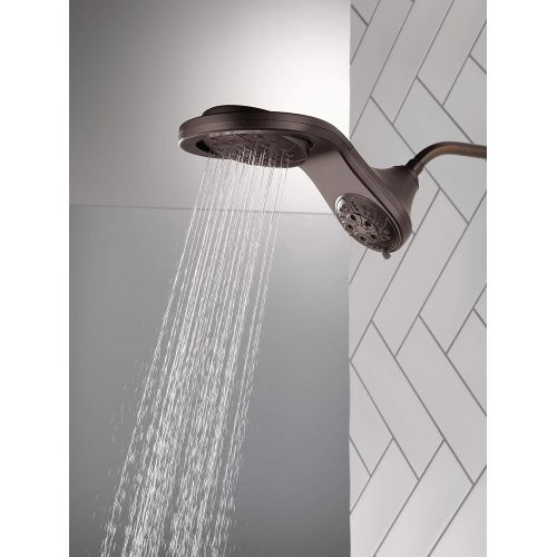  DELTA FAUCET Delta Faucet 58581-RB-PK HydroRain H2OKinetic 2-in-1 Shower Combo Bronze