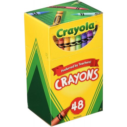  Crayola 48ct Crayons, Case of 24 packs