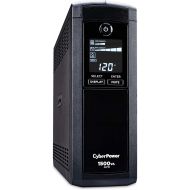 CyberPower CP1500AVRLCD Intelligent LCD UPS System, 1500VA900W, 12 Outlets, AVR, Mini-Tower