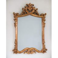 SBC Decor Catherine Wall Mirror, 33 X48 5/8X 2, Antique Gold