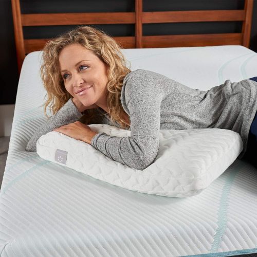 템퍼페딕 Tempur-Pedic TEMPUR Cloud Pillow, Extra Soft Support, Adaptable Comfort Washable Cover, Assembled in The USA, 5 YR Warranty, Standard, White