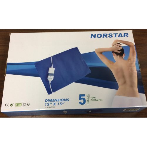  Norstar Moist and Dry Heating Pad for Overseas Use only 220240 volt ( Will Not Work in the USA) by Norstar