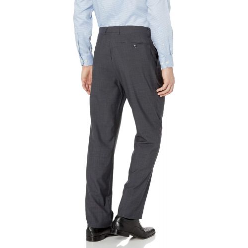 빈스 Vince Camuto Mens Two Button Modern Fit Pinstripe Suit