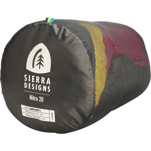 시에라디자인 Sierra Designs Nitro 800 Dridown Sleeping Bag: 20 Degree Down - Womens