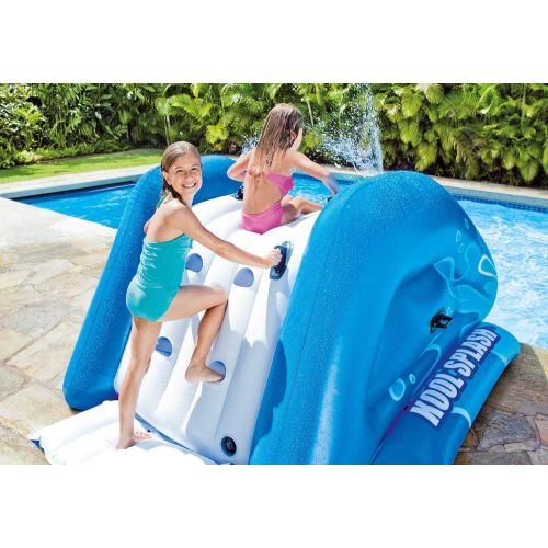  Alek...Shop Water Slide Accessory Play Swimming Pool Inflatable Splash Slide Kids Easy Fun Game Family Center Slide