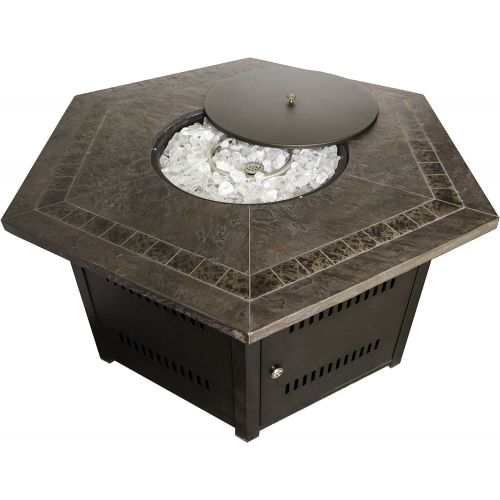  Hiland AZ Patio DGH-BURNER Fire Pit Burner Replacement for GSF-DGH and GSF-DGHSS, Stainless Steel