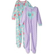 Carter%27s Carters Baby and Toddler Girls 2-Pack Fleece Footed Pajamas