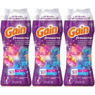 Gain Fireworks In-Wash Scent Booster, Scent Duet Wildflower/Waterfall, 9.7 Ounce (Pack of 3)