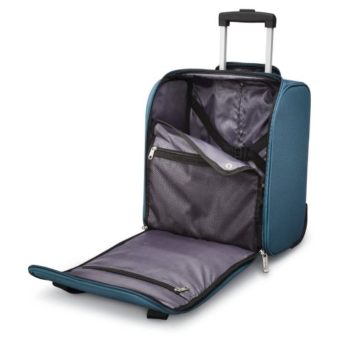 쌤소나이트 Samsonite Advena Underseat Carry On Luggage with Wheels, Teal