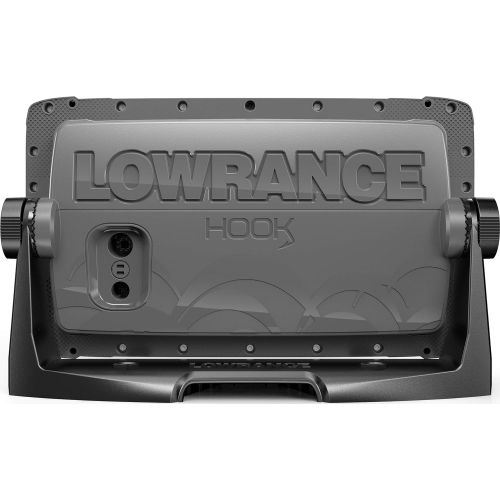  Lowrance HOOK2 9 - 9-inch Fish Finder with SplitShot Transducer and US Inland Lake Maps Installed