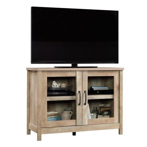  TV table Sauder Cannery Bridge Display Cabinet, For TVs up to 42 Lintel Oak finish