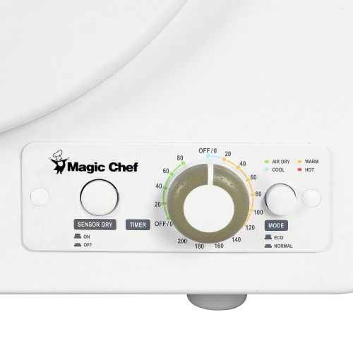 자이언텍스 Magic Chef MCPMCSCDRY1S MCSDRY1S 2.6 cu. ft. Laundry Dryer, White