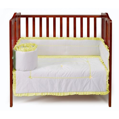  BabyDoll Bedding Baby Doll Bedding Unique Mini CribPort-a-Crib Bedding Set, Red