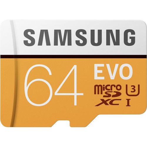삼성 Samsung 100MBs (U3) MicroSD EVO Memory Card with Adapter 64 GB (MB-MP64GAAM)