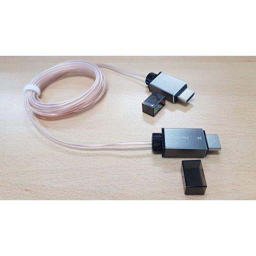  FiberSmith HDMI Fiber Optic Cable HDMI 2.0 18Gbps Active Optical Fiber Cable (AOC)  UHD 4K 60FPS 4:4:4 (16ft(5m))
