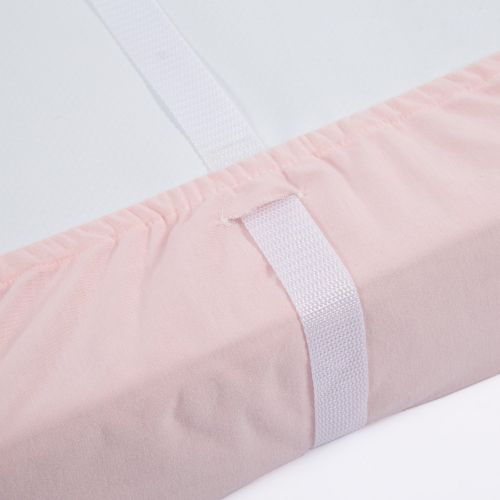  [아마존베스트]TILLYOU Jersey Knit Ultra Soft Changing Pad Cover Set-Cradle Sheet Unisex Change Table Sheets for Baby Girls and Boys-32/34 x 16- Comfortable Cozy Hypoallergenic-2 Pack Peachy Pink