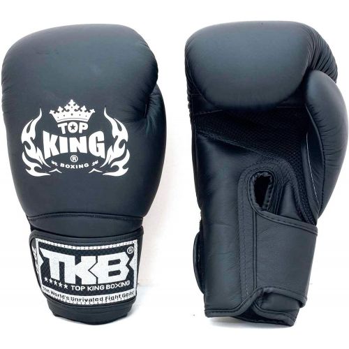  Top King Gloves Color Black White Red Blue Gold Size 8, 10, 12, 14, 16 oz Design Air, Empower, Superstar, and more for Training and Sparring Muay Thai, Boxing, Kickboxing, MMA (Air