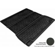 Car mat 3D MAXpider Cargo Custom Fit All-Weather Floor Mat for Select Toyota Sequoia Models - Kagu Rubber (Black)