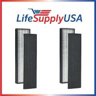 LifeSupplyUSA 2 Pack Air Purifier Filter to fit Idylis IAP-GG-125 Air Purifier, by Vacuum Savings