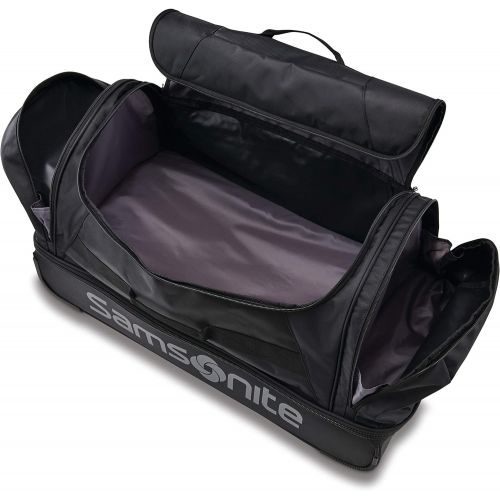 쌤소나이트 Samsonite Andante 2 Drop Bottom Wheeled Rolling Duffel Bag, All Black