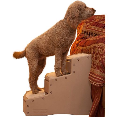  Pet Gear Easy Step III Extra Wide Pet Stairs, 3-stepfor cats and dogs up to 200-pounds