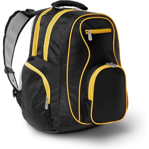  Denco NBA Colored Trim Premium Laptop Backpack, 19-inches