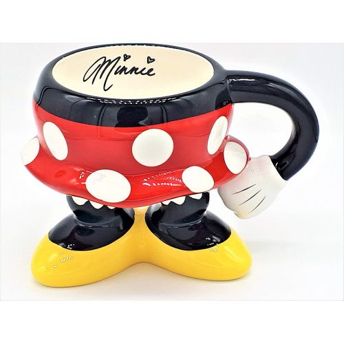 디즈니 Disney Theme Parks Exclusive Minnie Mouse Body Parts Pants Ceramic Coffee Mug