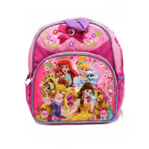 디즈니 Disney Mini Backpack Princess Palace Pets Pink School Bag 637910
