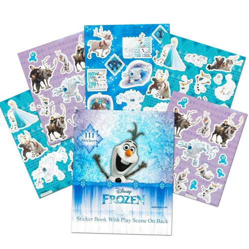 디즈니 Disney Frozen Backpack Set for Girls Kids ~ Deluxe 16 Inch Frozen Backpack with Lunch Bag and Stickers (Frozen School Supplies)