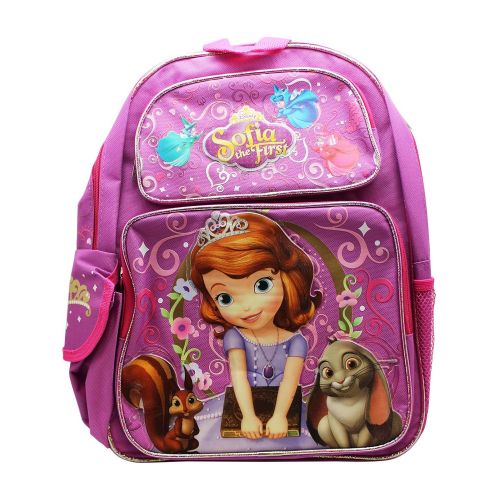 디즈니 Disney Backpack Sofia The First - Animals School Bag New a03279