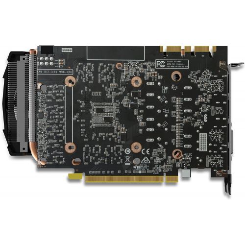 ZOTAC GeForce GTX 1070 Mini 8GB GDDR5 VR Ready Super Compact Gaming Graphics Card (ZT-P10700G-10M)