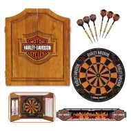 Harley-Davidson 61995 Bar and Shield Dartboard Cabinet Kit