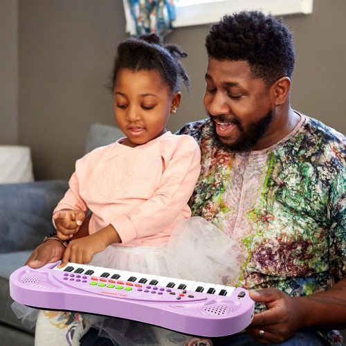  [아마존핫딜][아마존 핫딜] APerfectLife aPerfectLife Kids Piano Keyboard, 32 Keys Multifunction Electronic Kids Keyboard Piano Music Instrument for Toddler with Microphone (Purple)