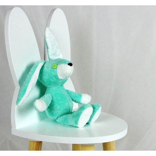  NuvaArt Stuffed Bunny, Plush Rabbit, Handmade Bunny, Soft toy, Mascot Bunny, Ami