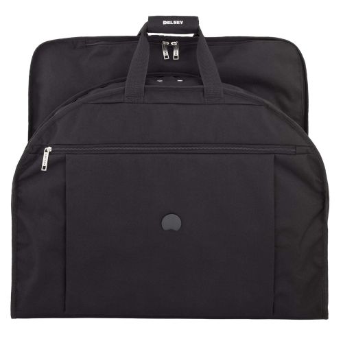  DELSEY Paris Delsey Luggage Helium Lightweight 45 mid Length Garment Cover, Black